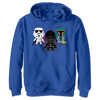 Boys Star Wars Cute Villains Graphic Hoodie