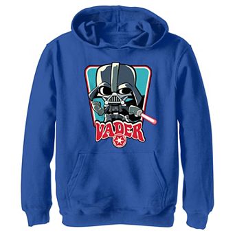 Boys Star Wars Funny Darth Vader Graphic Hoodie