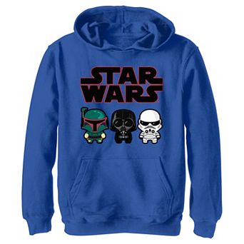 Boys Star Wars Funny Villains Graphic Hoodie