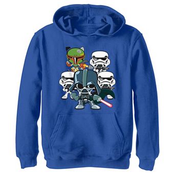 Boys Star Wars Bad Guys Group Graphic Hoodie