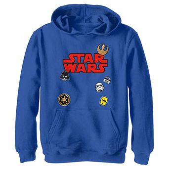Boys Star Wars Patches Graphic Hoodie