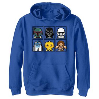 Boys Star Wars Small Characters Graphic Hoodie