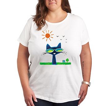 Plus Pete the Cat Magic Sunglasses Graphic Tee