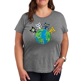 Plus Pete the Cat Diversity Graphic Tee