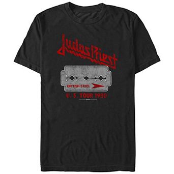 Men's Judas Priest British Steel U.S. Tour 1980 Graphic Tee