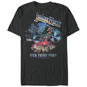 Men's Judas Priest USA Tour 1991 Graphic Tee