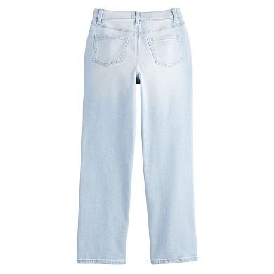 Girls 6-20 SO® High Rise 90's Straight Leg Jeans in Regular & Plus Size