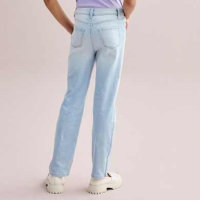 Girls 6-20 SO® High Rise 90's Straight Leg Jeans in Regular & Plus Size