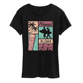 Women's Retro Summer Design Graphic Tee