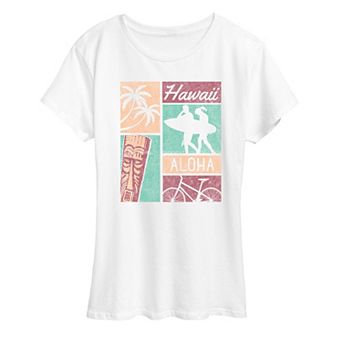 Women's Retro Summer Design Graphic Tee