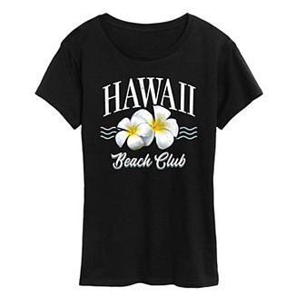 Women's Hawaii Beach Club Graphic Tee