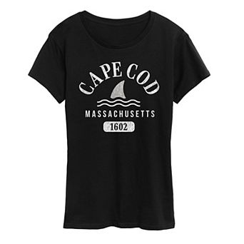 Women's Cape Cod Mass Graphic Tee