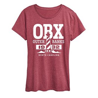 Women's Outer Banks Lighthouse Graphic Tee
