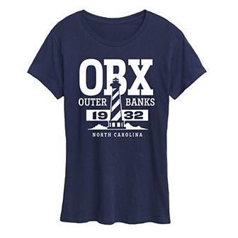 Women's Outer Banks Lighthouse Graphic Tee