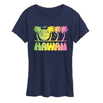 Women's Vintage Hawaii Blend Graphic Tee