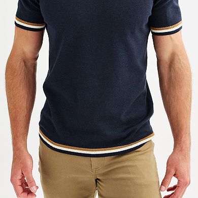 Men's Apt. 9® Tipped Sweater Polo