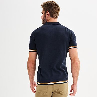 Men's Apt. 9® Tipped Sweater Polo
