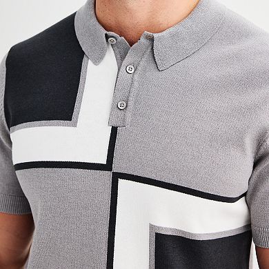 Men's Apt. 9® Color Block Sweater Polo