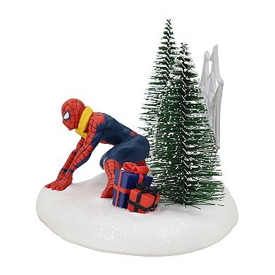St. Nicholas Square Marvel Spider-Man Village Accessory Table Decor