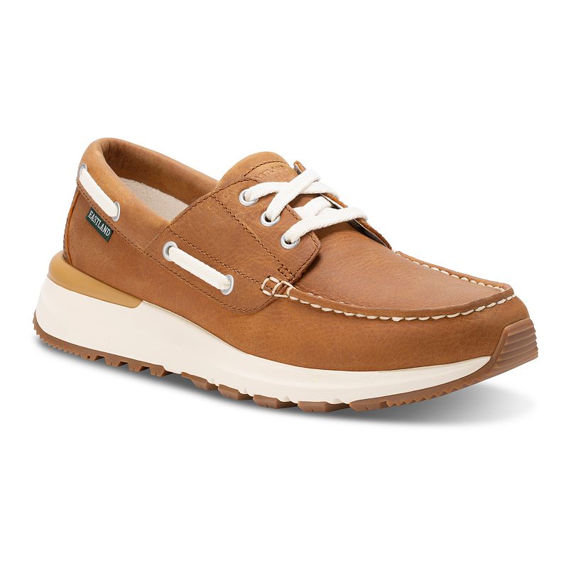 Eastland Leap Trainer Men's Leather Boat Shoes, Size: 11.5