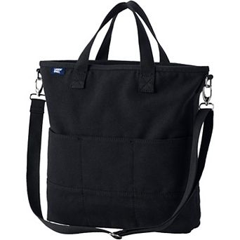 Lands' End Inside Out Canvas Tote Bag