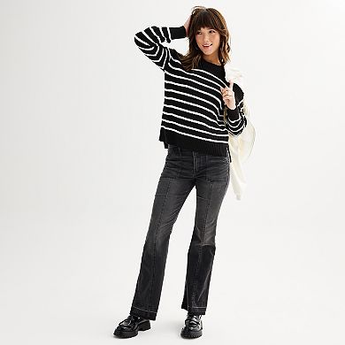 Juniors' SO® Crewneck Pullover Sweater