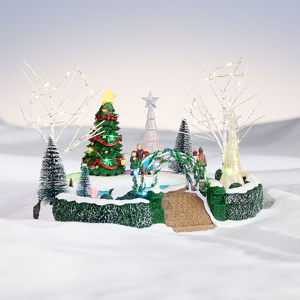 St. Nicholas Square® Holiday Musical LED Botanical Lightscape