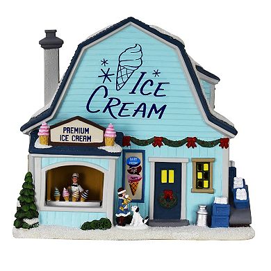 St. Nicholas Square® Holiday Ice Cream Shop Table Decor