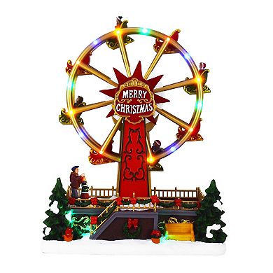 St. Nicholas Square® Holiday Musical LED Ferris Wheel Table Decor