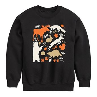 Boys 8-20 Wilderness Silhouettes Fleece Sweatshirt