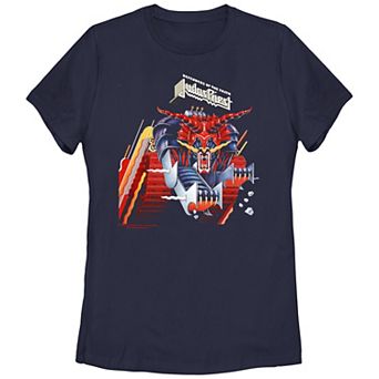Juniors' Judas Priest Defenders Of The Fait Graphic Tee