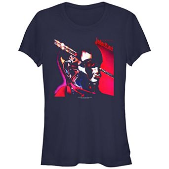 Juniors' Judas Priest Stained Class Graphic Tee