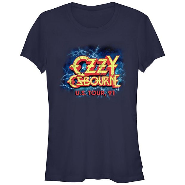 Juniors' Ozzy Osbourne U.S. Tour 91 Graphic Tee