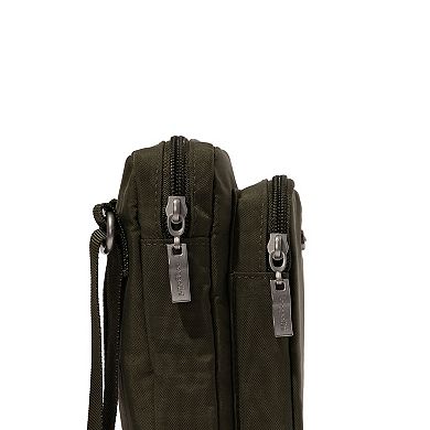 baggallini Dual Zipper RFID-Blocking Crossbody Handbag