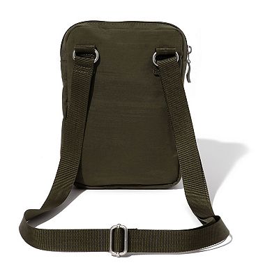 baggallini Dual Zipper RFID-Blocking Crossbody Handbag
