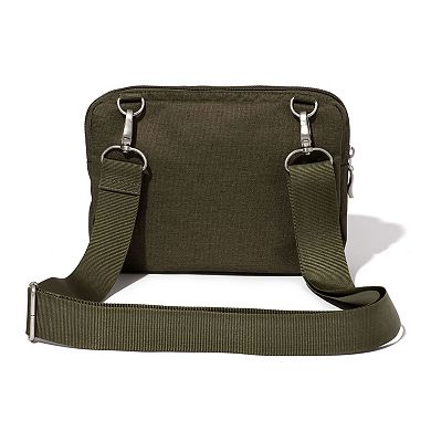 baggallini Double Zip RFID-Blocking Crossbody Bag