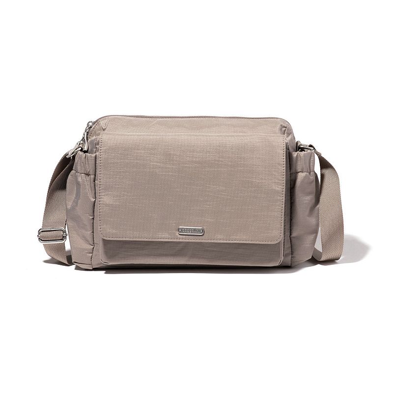baggallini Daily Messenger RFID-Blocking Crossbody Bag, Moonrock