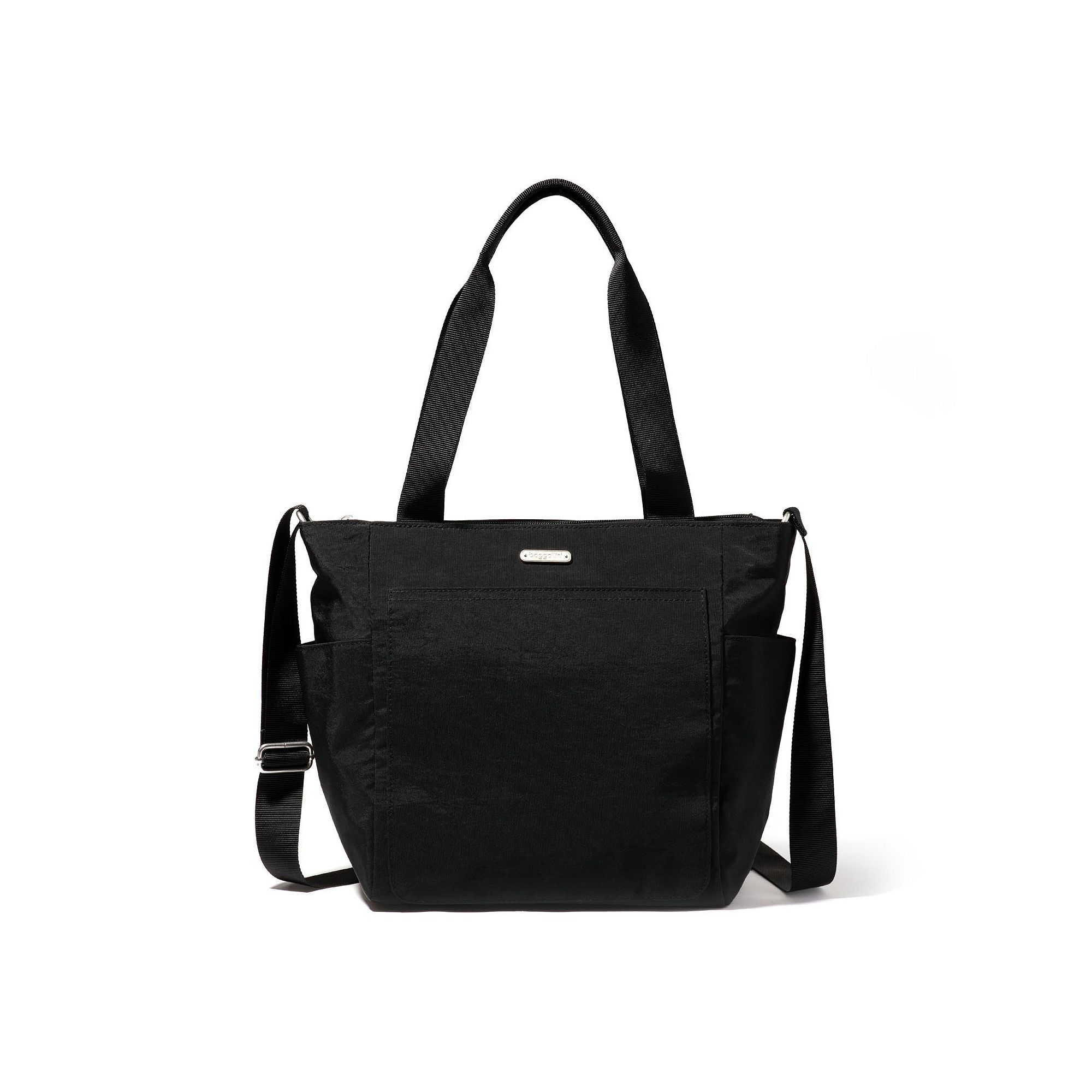 baggallini Get Carried Away Tote Handbag, Black
