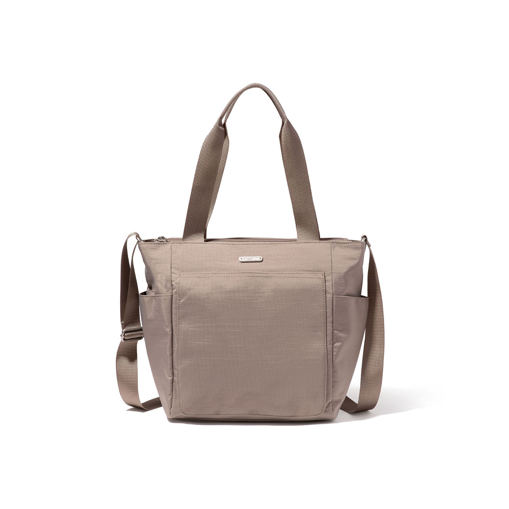 baggallini Get Carried Away Tote Handbag, Moonrock