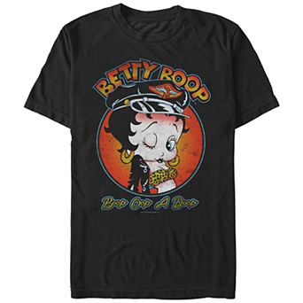 Men's Betty Boop Biker Chic Graphic Tee