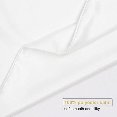 Bed Skirt 3-piece Set With Pillow Covers Queen