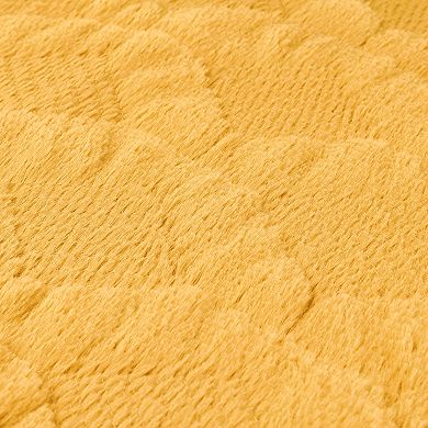 Short Plush Solid Color Soft Living Room Throw Pillowcases 2 Pcs 12" X 20"