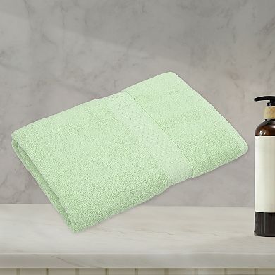 1 Pcs Cotton Bath Towel Classic Design 27.56" X 55.12"