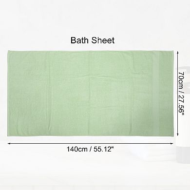 1 Pcs Cotton Bath Towel Classic Design 27.56" X 55.12"
