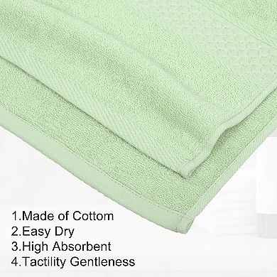 1 Pcs Cotton Bath Towel Classic Design 27.56" X 55.12"