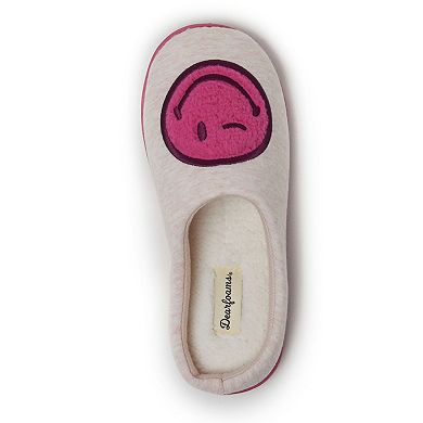 Dearfoams Smile Icon Women's Slippers