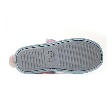 Dearfoams Adult Bunny Clog Slippers