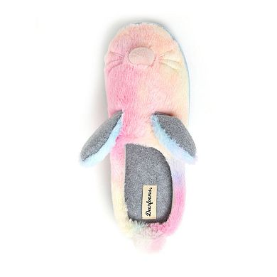 Dearfoams Adult Bunny Clog Slippers