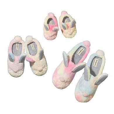 Dearfoams Bunny Kids Clog Slippers