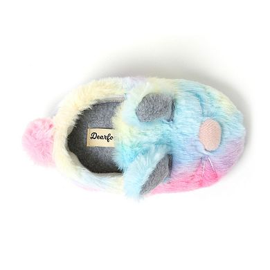 Dearfoams Bunny Baby Girl Slippers